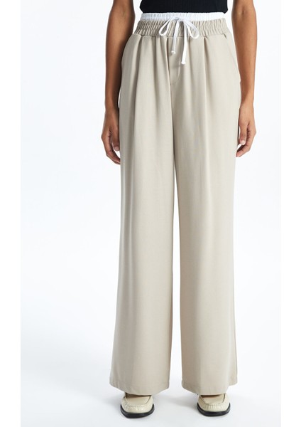 Yeni Sezon Beli Lastikli Kadın Pantolon fiyatları