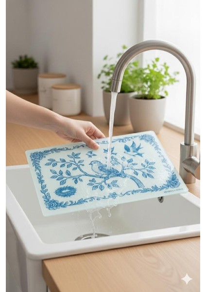 Cam Kesme Tahtası Sofra & Mutfak Kesme Tahtası Sunum Tahtası Cam Doğrama Tahtası Sunumluk modelleri