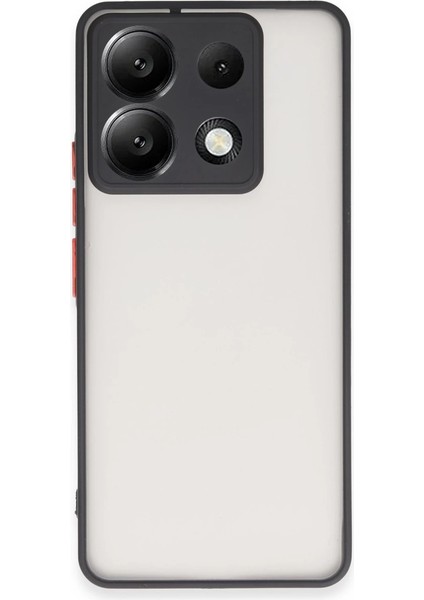 Newface Redmi Note 13 5g Kılıf Montreal Silikon Kapak - Siyah