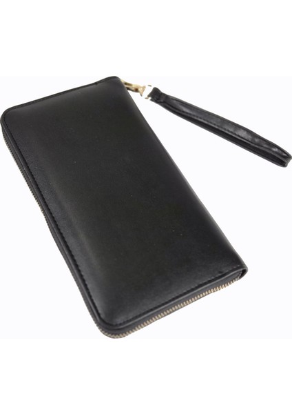 1018 Cilt Büyük Boy Cüzdan / Clutch Çanta Siyah fiyatları