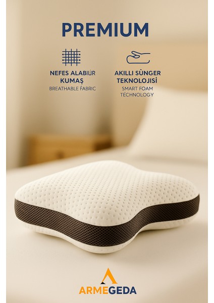 Visco Boyun Destek Yastığı Gold Seri Kumaş modelleri