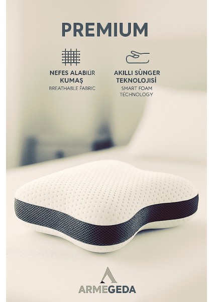 Visco Boyun Destek Yastığı Gold Seri Kumaş