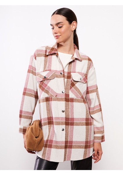 Yeni Sezon Ekose Uzun Kollu Flanel Kadın Oduncu Gömlek Ceket fiyatları