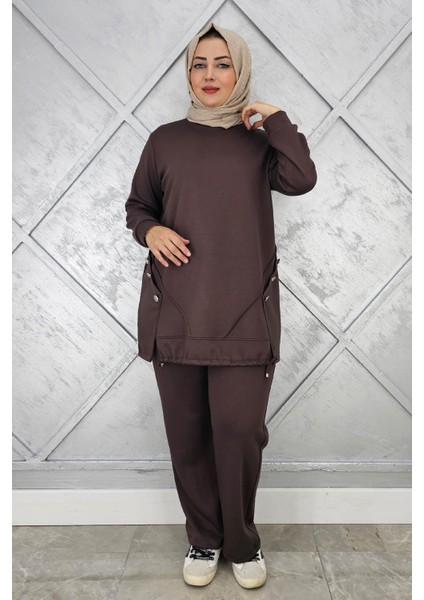 Kadın Nervür ve Aller Dikim Tesettür Takım modelleri