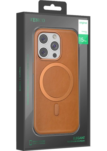 Venco Iphone 16 Puskas Kapak - Açık Kahve modelleri