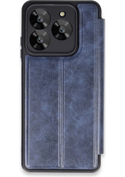 Newface General Mobile Era 50 Kılıf Flip Cover - Lacivert