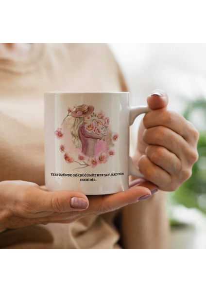 Anneler Gününe Özel Baskılı Kupa Bardak