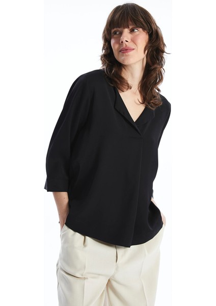 Yeni Sezon Kaçık Yaka Kadın Bluz