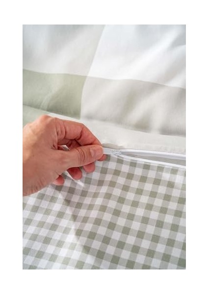 Yeşil Çift Kişilik Nevresim Takımı Pamuklu modelleri