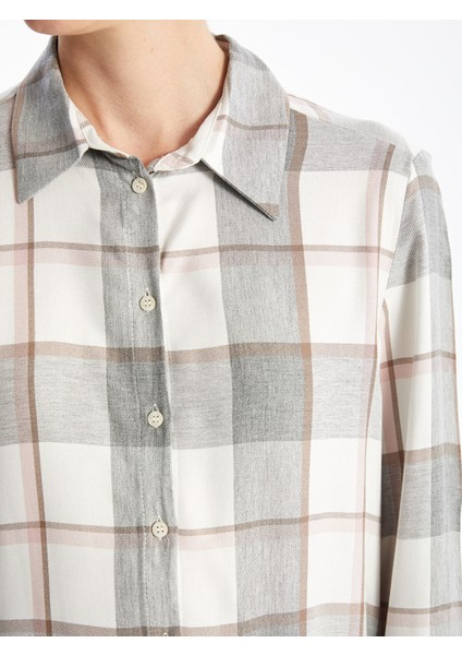 Yeni Sezon Ekose Kadın Gömlek modelleri