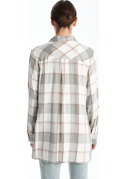 Yeni Sezon Ekose Kadın Gömlek fırsatları