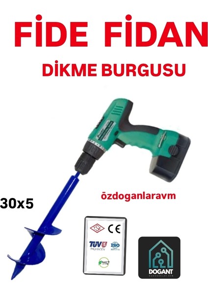 Fide Fidan Burgusu Martkap Uçlu 30 X5