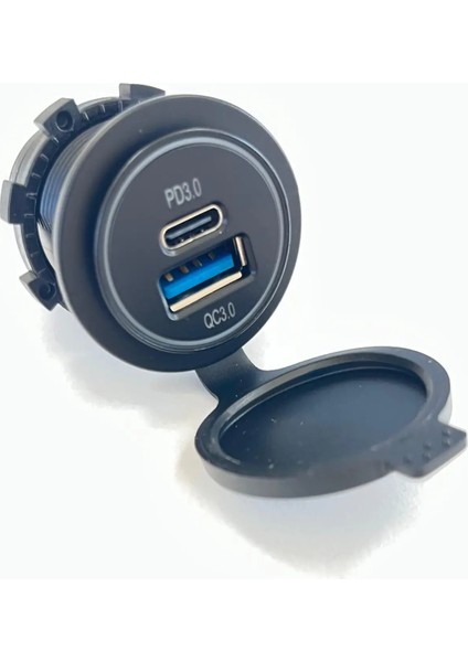 USB Car Charger - UCC-302 Qc Pd