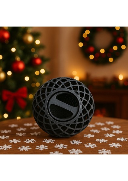 Dekoratif Desenli Yılbaşı Çam Ağacı Biblo modelleri