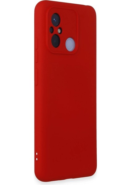 Redmi 12C Kılıf Nano Içi Kadife Silikon - Kırmızı fiyatları