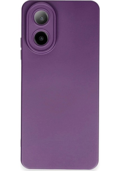 Newface A38 Kılıf Nano Içi Kadife Silikon - Mor