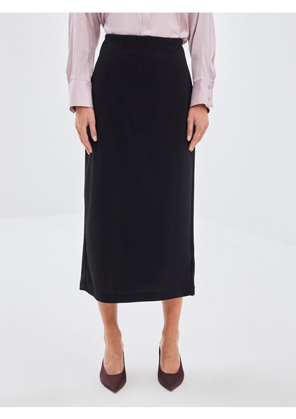 Yeni Sezon Dar Fit Düz Krep Kadın Etek fiyatları