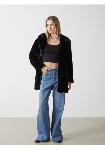 Yeni Sezon Ceket Yaka Kadın Kürk Kaban fiyatları