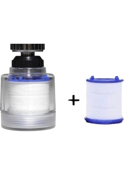1 Adet Yedek Filtre Hediyeli Musluk Arıtma Filtresi