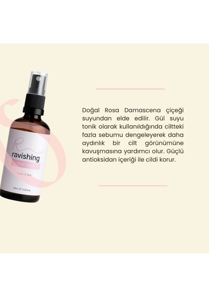 Doğal Gül Suyu modelleri