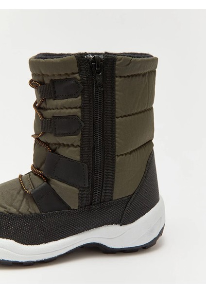 Lcw Steps Haki Bağcık ve Fermuarlı Erkek Bebek Kar Botu indirimleri