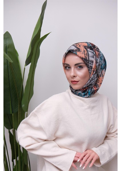 Renkli Karma Desen Dijital Soft Eşarp indirimleri