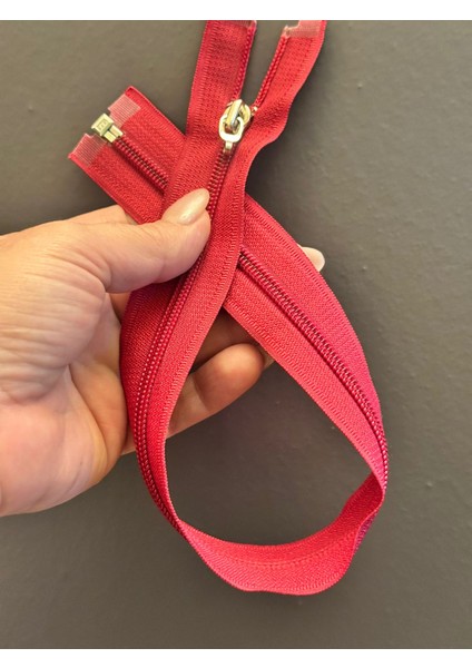 44X3 cm Kırmızı Fermuar fiyatları