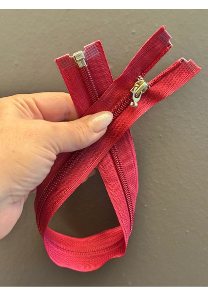 44X3 cm Kırmızı Fermuar fırsatları