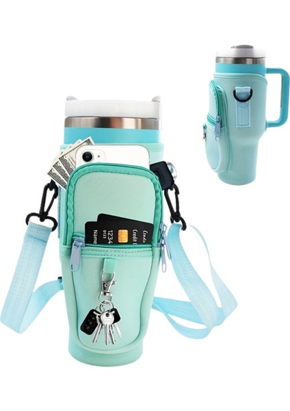 Stanley Quencher Pipetli 1.18 Lt Termos Kılıfı Omuz Askılı Termos Çanta Fermuarlı Cepli Kılıf Çanta fiyatları