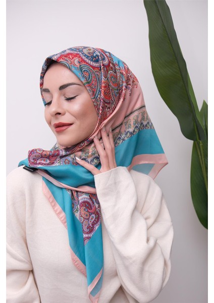 Renkli Karma Desen Dijital Soft Eşarp fırsatları