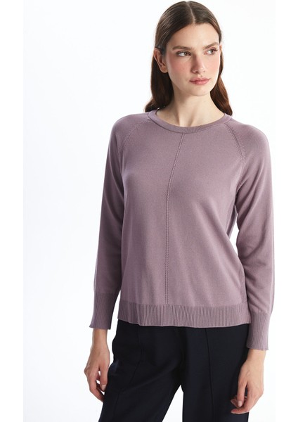 Yeni Sezon Bisiklet Yaka Kadın Triko Kazak