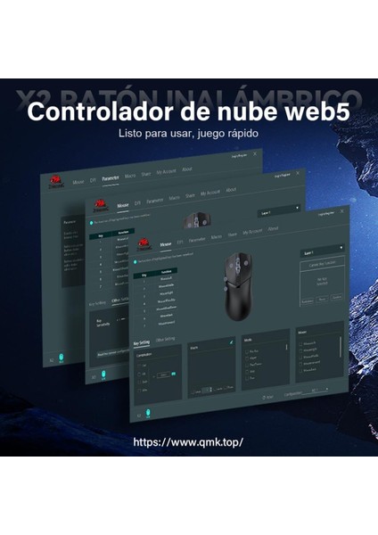 Kablosuz (3 Modlu) 24.000DPI Oyuncu Mouse PAW3311 Sensör Şarj Istasyonlu Grip Tape ve Skatez Hediye modelleri