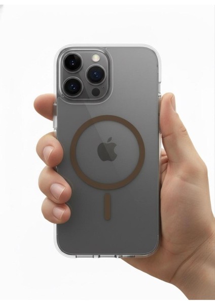 iphone 16 Promax Magsafe Şeffaf Kılıf