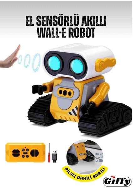 Uzaktan Kumandalı Full Fonksiyon Şarjlı 2.4g Akıllı Robot-Araba fırsatları