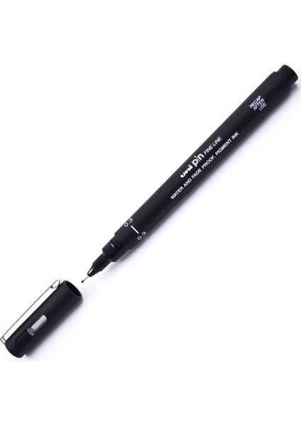 -Ball Pin Fine Line Teknik Çizim Kalemi 0.3 mm Siyah fiyatları