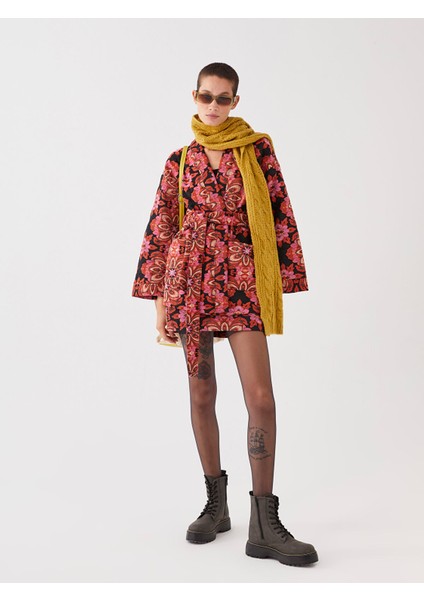 Yeni Sezon Desenli Kadın Etek