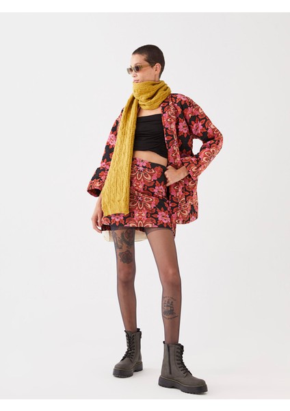 Yeni Sezon Desenli Kadın Etek modelleri