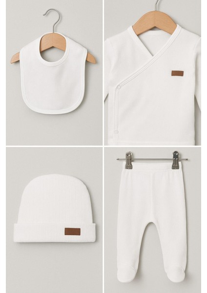 Kız Erkek Bebek Organik %100 Pamuk 7li Yenidoğan Hastane Çıkış Seti (Battaniye Dahil) modelleri