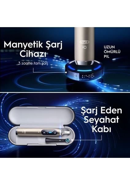 Io 10 Şarjlı Diş Fırçası - Gold indirimleri