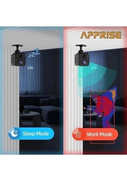 Mini Pır Sensörlü Algılamalı Sesli Konuşmalı 1080P Hd Wifi Kamera indirimleri