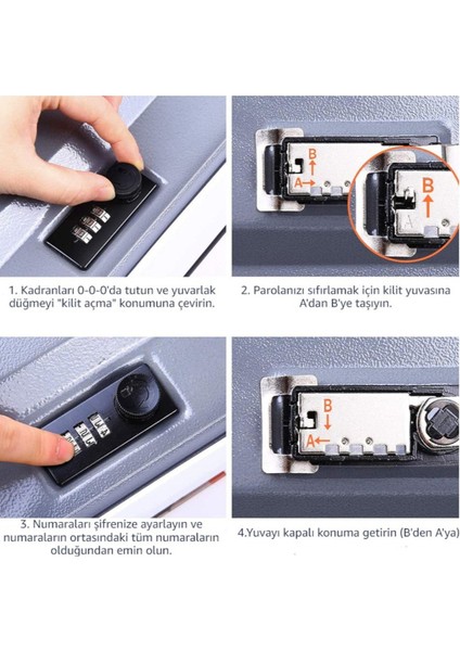 Şifreli Kitap Kasa Şık Tasarımlı Fonksiyonel Ürün fırsatları