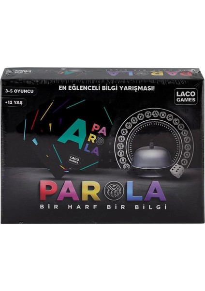 Bfs LC0143 Parola En Eğlenceli Bilgi Oyunu -Laçokids