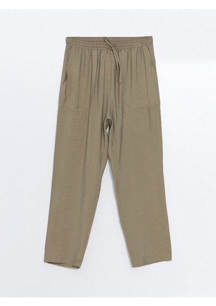 Yeni Sezon Beli Lastikli Loose Fit Kadın Pantolon indirimleri