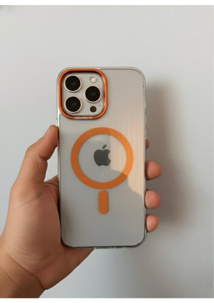 iphone 16 Promax Magsafe Şeffaf Kılıf