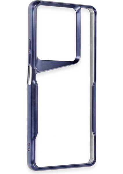 Newface Redmi Note 13 4g Kılıf Boyi Silikon Kapak - Lacivert