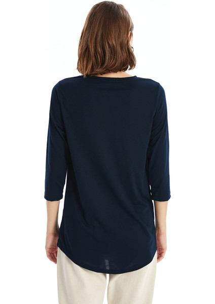 Yeni Sezon Bisiklet Yaka Pul Işlemeli Kadın Bluz fırsatları