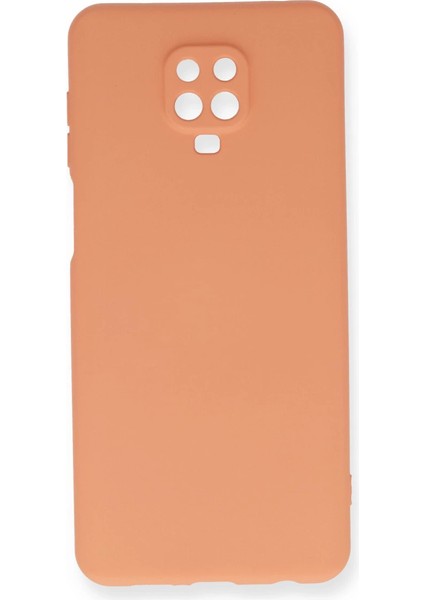 Redmi Note 9 Kılıf Nano Içi Kadife Silikon - Turuncu