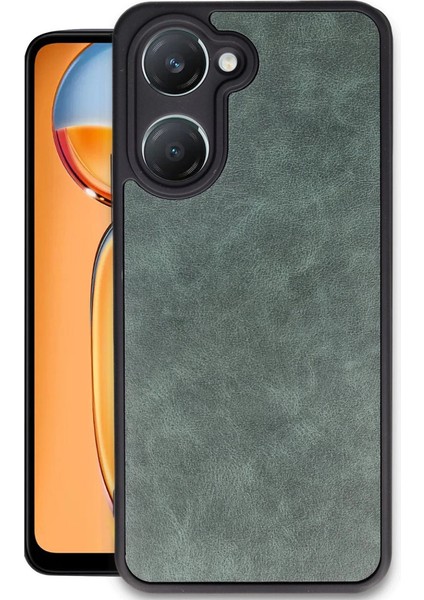 Newface Y18 Kılıf Aras Deri Kapak - Koyu Yeşil