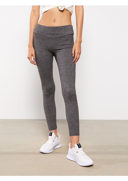 Yeni Sezon Kadın Beli Lastikli Düz Spor Tayt fırsatları