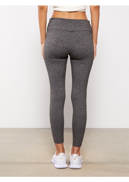 Yeni Sezon Kadın Beli Lastikli Düz Spor Tayt indirimleri